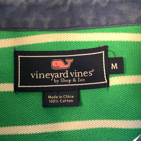 Vineyard Vines short sleeve polo shirt.  M - Picture 7 of 7